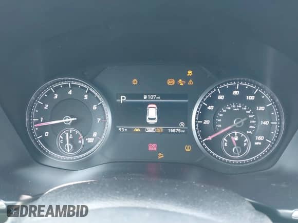 2023 Hyundai Santa Fe SE z VIN 5NMS1DAJ0PH588965, wystawiony jako IAAI lot #42994113 z przebiegiem 15 875 mil mil oraz . Historia ofert i sprzedaży dostępna na DreamBid. Obrazek 7.