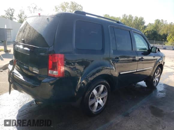 2013 Honda Pilot Touring with VIN 5FNYF4H95DB075280, listed as a Copart auction lot 80453515 with 209,551 mi miles and Non repairable. Bid and sale history available at DreamBid. Image 3.