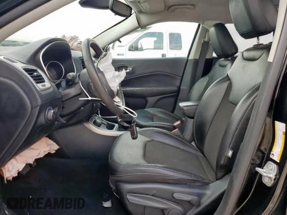 2021 Jeep Compass Latitude with VIN 3C4NJDBBXMT584022, listed as a Copart auction lot 69013615 with 74,898 mi miles and Salvage title. Bid and sale history available at DreamBid. Image 7.