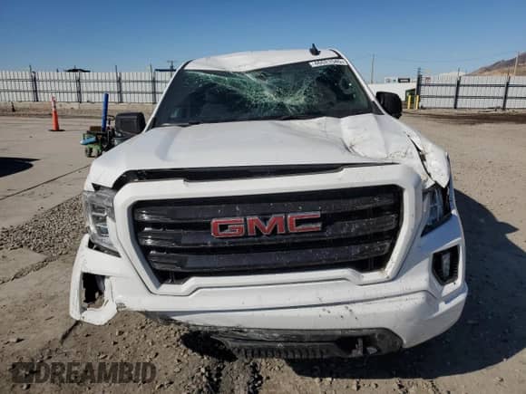 2020 GMC Sierra 1500 Elevation with VIN 1GTR9CED0LZ203495, listed as a Copart auction lot 46621545 with 34,855 mi miles and Salvage title. Bid and sale history available at DreamBid. Image 5.