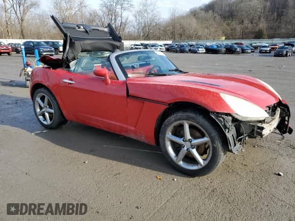 2007 Saturn Sky с VIN 1G8MB35B67Y142074, выставлен на аукционе Copart как лот 84326184 с пробегом 123 577 миль миль и Списание • Salvage title. История ставок и продаж доступна на DreamBid. Изображение 4.
