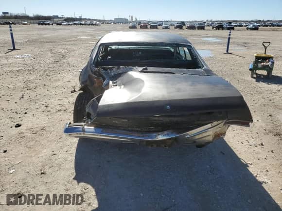1968 Chevrolet Chevelle with VIN 136398Z145012, listed as a Copart auction lot 43336045 with 10,108 mi miles and Salvage title. Bid and sale history available at DreamBid. Image 6.