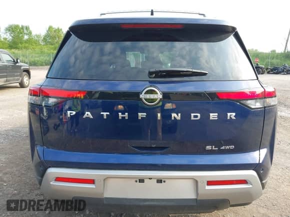 2024 Nissan Pathfinder SL with VIN 5N1DR3CC2RC312245, listed as a IAAI auction lot 42475984 with 3,602 mi miles and . Bid and sale history available at DreamBid. Image 16.