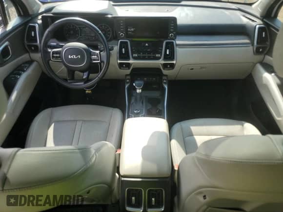 2023 Kia Sorento X-Line S with VIN 5XYRLDLC6PG164322, listed as a Copart auction lot 65471235 with 78,827 mi miles and Salvage title. Bid and sale history available at DreamBid. Image 8.