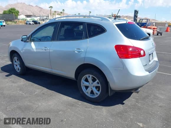 2008 Nissan Rogue S with VIN JN8AS58T48W008643, listed as a IAAI auction lot 43297682 with 93,211 mi miles and . Bid and sale history available at DreamBid. Image 3.