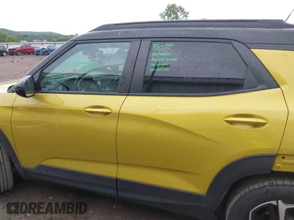 2023 Chevrolet TrailBlazer RS с VIN KL79MTSL3PB093385, выставлен на аукционе IAAI как лот 42628629 с пробегом 34 375 миль миль и . История ставок и продаж доступна на DreamBid. Изображение 15.
