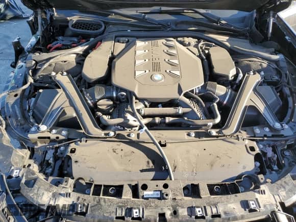 2024 BMW 7 Series 760i xDrive z VIN WBA33EJ01RCS87373, wystawiony jako Copart lot #46626315 z przebiegiem Nie podano mil oraz Szkoda całkowita • Salvage title. Historia ofert i sprzedaży dostępna na DreamBid. Obrazek 11.