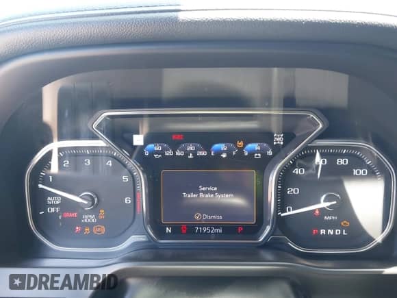 2020 GMC Sierra 1500 AT4 with VIN 1GTP9EEL0LZ187888, listed as a IAAI auction lot 42873346 with 71,952 mi miles and . Bid and sale history available at DreamBid. Image 7.