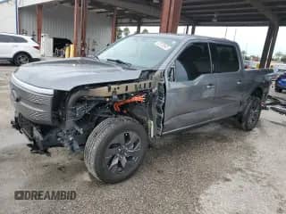 2023 Ford F-150 Lightning Pro with VIN 1FTVW1EL6PWG30190, listed as a Copart auction lot 72070845 with 41,713 mi miles and Salvage title. Bid and sale history available at DreamBid. Image 1.