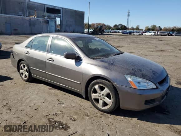 2007 Honda Accord EX-L with VIN 1HGCM658X7A000368, listed as a Copart auction lot 80089854 with 241,711 mi miles and Salvage title. Bid and sale history available at DreamBid. Image 4.