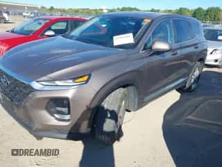 2019 Hyundai Santa Fe SE z VIN 5NMS2CAD4KH068696, wystawiony jako IAAI lot #43392109 z przebiegiem 97 106 mil mil oraz . Historia ofert i sprzedaży dostępna na DreamBid. Obrazek 2.