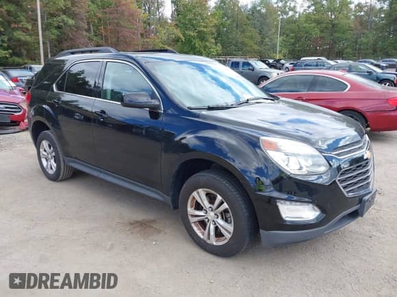 2016 Chevrolet Equinox LT with VIN 2GNFLFEK3G6268838, listed as a IAAI auction lot 43420624 with 106,854 mi miles and . Bid and sale history available at DreamBid. Image 1.
