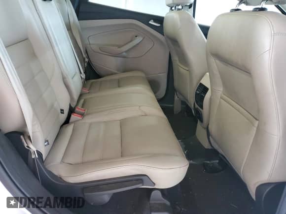 2017 Ford Escape Titanium with VIN 1FMCU0J95HUB40074, listed as a Copart auction lot 64801755 with 97,794 mi miles and Salvage title. Bid and sale history available at DreamBid. Image 10.