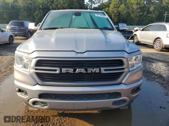 2019 Ram 1500 Big Horn with VIN 1C6RREFT1KN666812, listed as a Copart auction lot 80140395 with 128,037 mi miles and Salvage title. Bid and sale history available at DreamBid. Image 5.