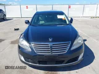 2015 Hyundai Equus Signature with VIN KMHGH4JH2FU100052, listed as a IAAI auction lot 43317618 with 161,166 mi miles and . Bid and sale history available at DreamBid. Image 6.