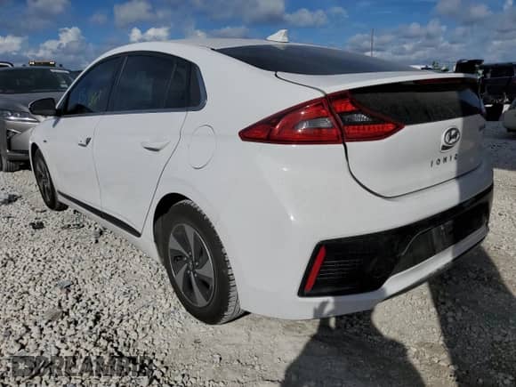 2019 Hyundai Ioniq SEL z VIN KMHC75LCXKU106054, wystawiony jako Copart lot #66016072 z przebiegiem 154 661 mil mil oraz . Historia ofert i sprzedaży dostępna na DreamBid. Obrazek 3.