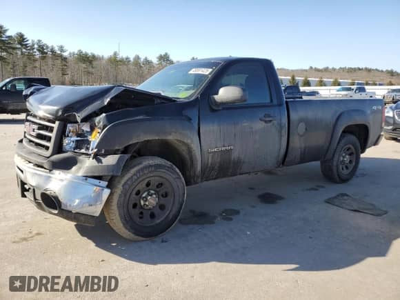 2011 GMC Sierra 1500 Work Truck z VIN 1GTN2TEX5BZ342761, wystawiony jako Copart lot #48891425 z przebiegiem 169 410 mil mil oraz Szkoda całkowita • Salvage title. Historia ofert i sprzedaży dostępna na DreamBid. Obrazek 1.