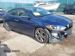 2017 Hyundai Elantra SE z VIN 5NPD84LF0HH037100, wystawiony jako IAAI lot #43149356 z przebiegiem 135 061 mil mil oraz . Historia ofert i sprzedaży dostępna na DreamBid. Obrazek 1.