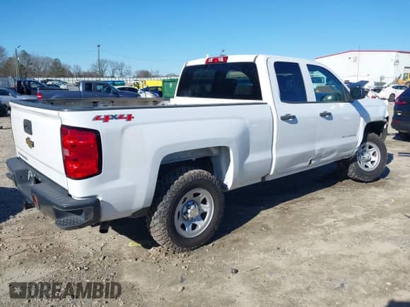 2017 Chevrolet Silverado 1500 Work Truck with VIN 1GCVKNEC2HZ208923, listed as a IAAI auction lot 41234814 with 176,543 mi miles and . Bid and sale history available at DreamBid. Image 4.