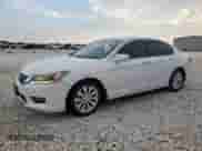 2014 Honda Accord Touring z VIN 1HGCR3F95EA037736, wystawiony jako Copart lot #69666005 z przebiegiem 143 572 mil mil oraz Szkoda całkowita • Salvage title. Historia ofert i sprzedaży dostępna na DreamBid. Obrazek 1.