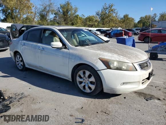 2009 Honda Accord EX-L with VIN 1HGCP36889A004152, listed as a Copart auction lot 89531635 with 143,101 mi miles and Clean title. Bid and sale history available at DreamBid. Image 4.