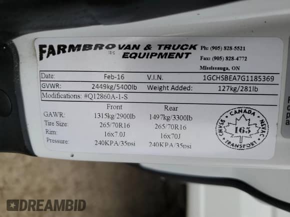 2016 Chevrolet Colorado 2WD WT с VIN 1GCHSBEA7G1185369, выставлен на аукционе Copart как лот 55115745 с пробегом 147 295 миль миль и Списание • Salvage title. История ставок и продаж доступна на DreamBid. Изображение 12.