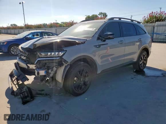 2023 Kia Sorento X-Line S with VIN 5XYRLDLC9PG243788, listed as a Copart auction lot 66151745 with 111,381 mi miles and Salvage title. Bid and sale history available at DreamBid. Image 1.