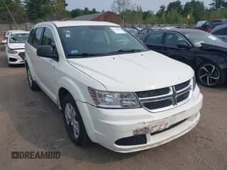2014 Dodge Journey American Value with VIN 3C4PDCAB1ET151377, listed as a IAAI auction lot 42919609 with 131,641 mi miles and . Bid and sale history available at DreamBid. Image 1.
