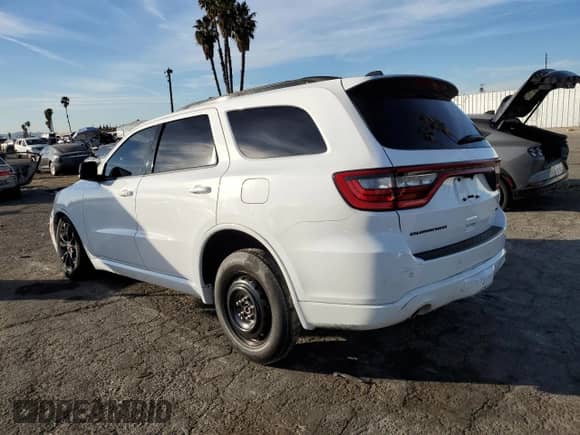 2024 Dodge Durango GT Plus с VIN 1C4RDHDG9RC225692, выставлен на аукционе Copart как лот 42327385 с пробегом 3 205 миль миль и Списание • Salvage title. История ставок и продаж доступна на DreamBid. Изображение 2.