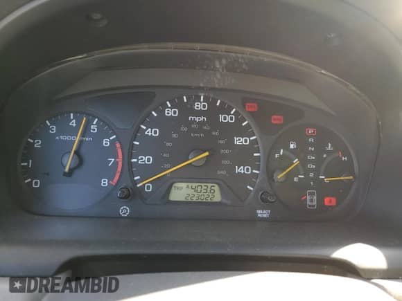 2001 Honda Accord EX with VIN 1HGCG16581A078962, listed as a Copart auction lot 82248125 with 223,022 mi miles and Salvage title. Bid and sale history available at DreamBid. Image 9.