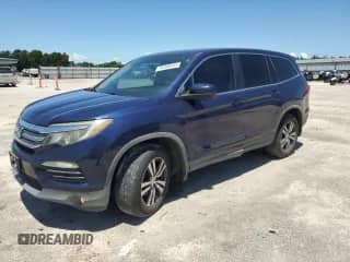 2016 Honda Pilot EX-L with VIN 5FNYF5H58GB022855, listed as a Copart auction lot 66366845 with Not provided miles and Salvage title. Bid and sale history available at DreamBid. Image 1.