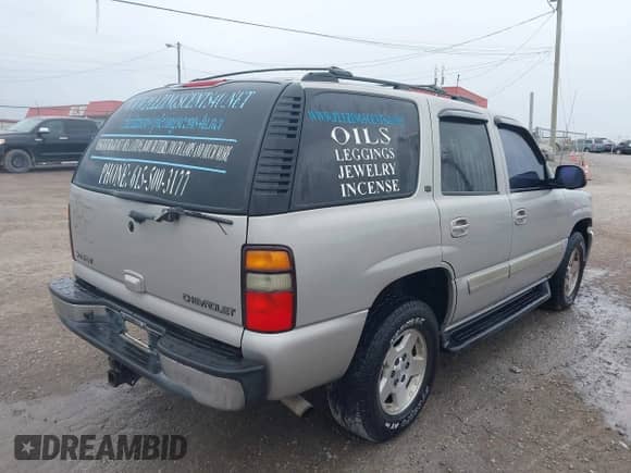 2005 Chevrolet Tahoe LS with VIN 1GNEK13T45J201131, listed as a IAAI auction lot 43391025 with 242,675 mi miles and . Bid and sale history available at DreamBid. Image 13.