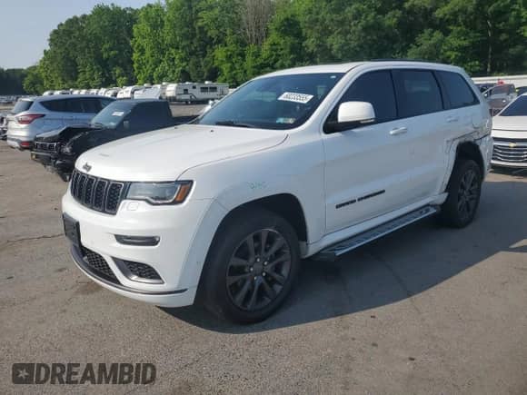 2019 Jeep Grand Cherokee High Altitude с VIN 1C4RJFCG0KC689362, выставлен на аукционе Copart как лот 60233555 с пробегом 21 083 миль миль и Списание • Salvage title. История ставок и продаж доступна на DreamBid. Изображение 1.