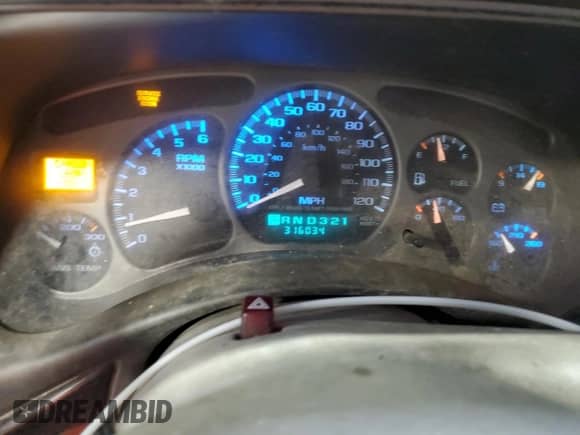 2002 GMC Sierra 1500 Denali z VIN 2GTFK69U021173036, wystawiony jako Copart lot #51416215 z przebiegiem 316 034 mil mil oraz Szkoda całkowita • Salvage title. Historia ofert i sprzedaży dostępna na DreamBid. Obrazek 9.
