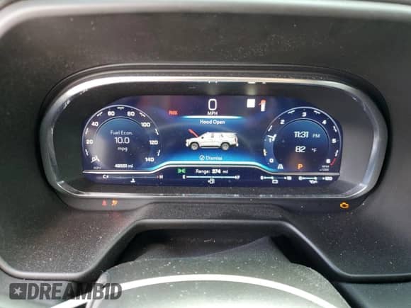 2023 Chevrolet Tahoe LT z VIN 1GNSCNKD8PR213241, wystawiony jako Copart lot #65430605 z przebiegiem 48 551 mil mil oraz Szkoda całkowita • Salvage title. Historia ofert i sprzedaży dostępna na DreamBid. Obrazek 9.