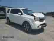 2014 Honda Pilot EX-L with VIN 5FNYF3H55EB017940, listed as a Copart auction lot 65397815 with 154,488 mi miles and Salvage title. Bid and sale history available at DreamBid. Image 4.