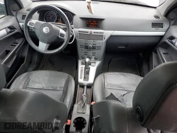 2008 Saturn Astra XR with VIN W08AT671585087365, listed as a Copart auction lot 54556935 with 159,949 mi miles and Salvage title. Bid and sale history available at DreamBid. Image 8.