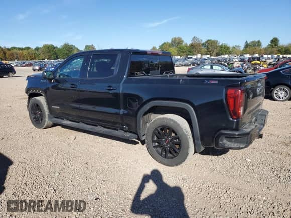 2021 GMC Sierra 1500 Elevation с VIN 3GTU9CED9MG196686, выставлен на аукционе Copart как лот 84870835 с пробегом 80 789 миль миль и Списание • Salvage title. История ставок и продаж доступна на DreamBid. Изображение 2.