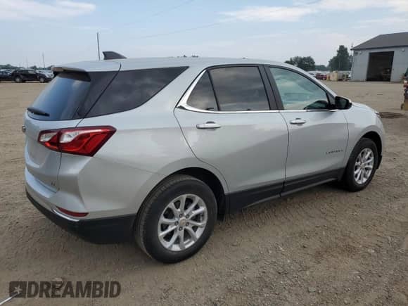 2021 Chevrolet Equinox LT z VIN 3GNAXKEV2ML369135, wystawiony jako Copart lot #67594925 z przebiegiem 54 547 mil mil oraz Szkoda całkowita • Salvage title. Historia ofert i sprzedaży dostępna na DreamBid. Obrazek 3.