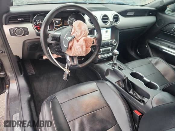 2016 Ford Mustang EcoBoost Premium with VIN 1FA6P8TH9G5337128, listed as a Copart auction lot 84031595 with 96,848 mi miles and Salvage title. Bid and sale history available at DreamBid. Image 8.