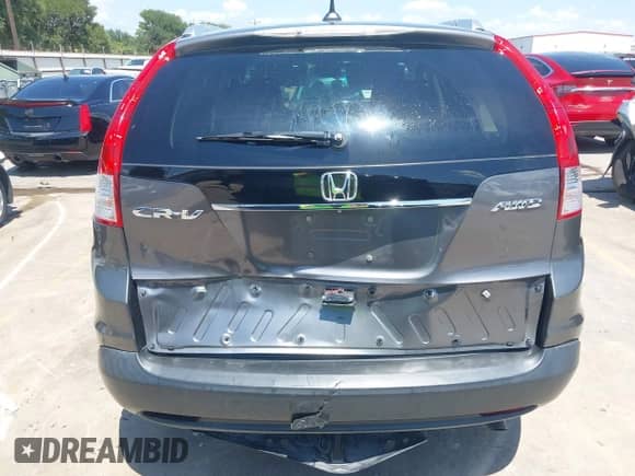 2014 Honda CR-V EX-L with VIN 2HKRM4H75EH650313, listed as a IAAI auction lot 43012863 with 130,543 mi miles and . Bid and sale history available at DreamBid. Image 16.