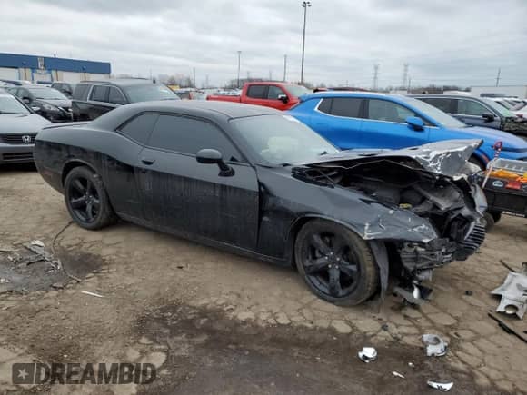 2014 Dodge Challenger R/T Plus with VIN 2C3CDYBT7EH250351, listed as a Copart auction lot 43872685 with 53,080 mi miles and Clean title. Bid and sale history available at DreamBid. Image 4.