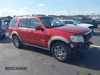2008 Ford Explorer Eddie Bauer with VIN 1FMEU74848UB24047, listed as a IAAI auction lot 42559665 with 157,013 mi miles and . Bid and sale history available at DreamBid. Image 1.