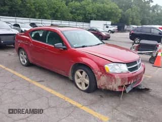 2008 Dodge Avenger SXT with VIN 1B3LC56R68N101437, listed as a IAAI auction lot 42817425 with 124,843 mi miles and . Bid and sale history available at DreamBid. Image 1.