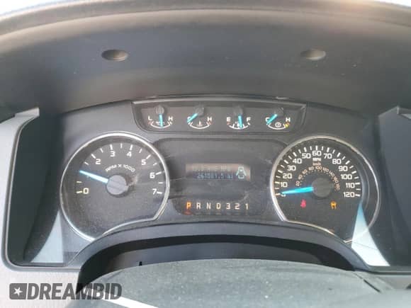 2013 Ford F-150 XL with VIN 1FTFW1CF0DFB31883, listed as a Copart auction lot 80667165 with 261,581 mi miles and Salvage title. Bid and sale history available at DreamBid. Image 9.