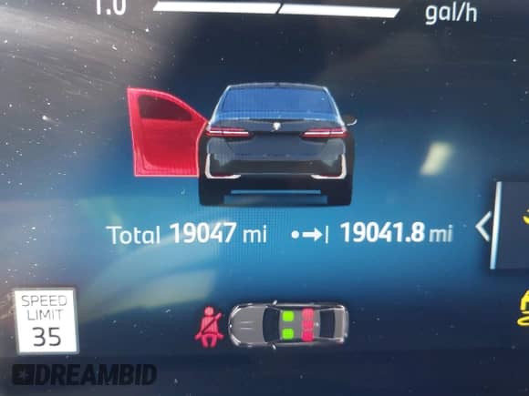 2024 BMW 5 Series 530i xDrive with VIN WBA53FJ00RCS54220, listed as a IAAI auction lot 42403628 with 19,047 mi miles and . Bid and sale history available at DreamBid. Image 7.