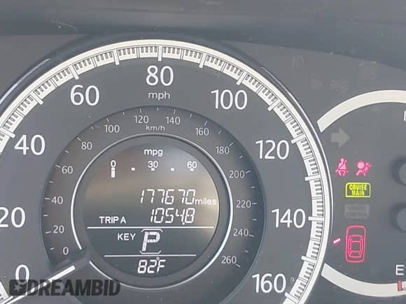 2014 Honda Accord EX-L with VIN 1HGCR2F80EA063288, listed as a IAAI auction lot 43398386 with 177,670 mi miles and . Bid and sale history available at DreamBid. Image 15.