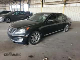 2012 Hyundai Equus Signature с VIN KMHGH4JH2CU045727, выставлен на аукционе Copart как лот 60744895 с пробегом 118 223 миль миль и Чистый • Clean title. История ставок и продаж доступна на DreamBid. Изображение 1.