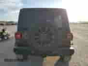 2021 Jeep Wrangler Unlimited Sahara High Altitude with VIN 1C4HJXEM0MW669053, listed as a Copart auction lot 77032134 with 41,133 mi miles and Salvage title. Bid and sale history available at DreamBid. Image 6.