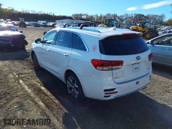 2017 Kia Sorento SX z VIN 5XYPKDA5XHG322600, wystawiony jako IAAI lot #43445546 z przebiegiem 132 525 mil mil oraz . Historia ofert i sprzedaży dostępna na DreamBid. Obrazek 3.
